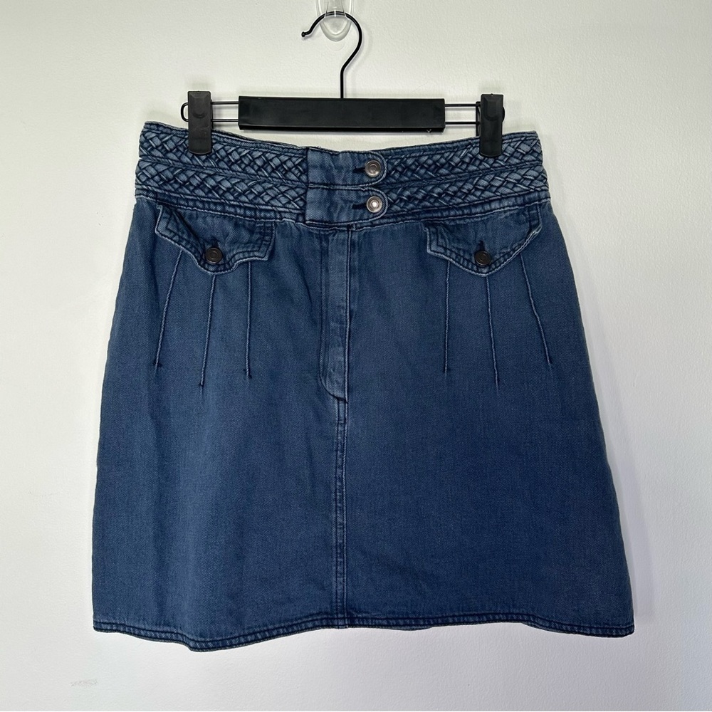 Free People Skirt with Braided Waistband